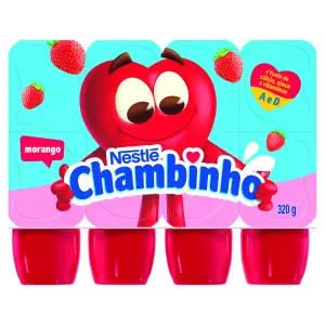Iogurte Nestle Chambinho Morango 320G