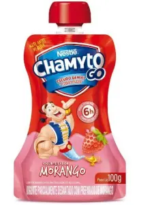 Iogurte Nestle Chamyto Go Pouch 100G Morango