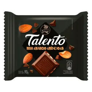 Choc Talento 85G Meio Amargo