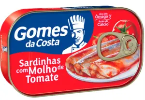 Sardinha Gomes da Costa 125G Molho Tomate
