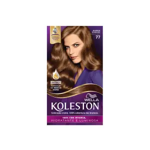 Coloracao Koleston Kit - 77 Marrom Dourado