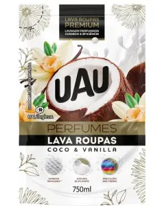Sabao Liq Uau Sache Coco e Vanilla 750Ml