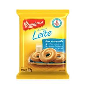 Bisc Bauducco Leite 335G
