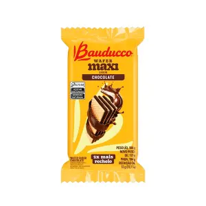 Bauducco Wafer Maxi Chocolate 104Gr