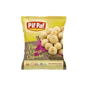 Pao de Queijo Pif Paf Coquetel 400G