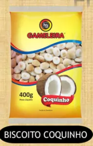Bisc Gameleira Coquinho 400G