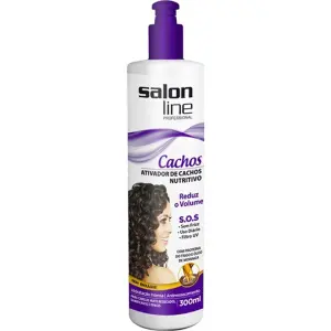 Ativ Cachos Salon Line 300Ml Nutritivo Super Oleos