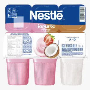Iogurte Nestle Polpa Morango e Coco 510G