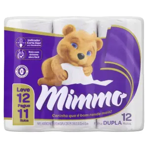 Papel Hig Fd Roxo L12P11 1 Unid Mimmo