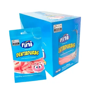 Bala Gelatina Dentaduras 35G Fini